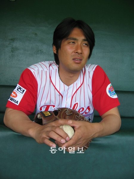 故 조성민의 한화 이글스 시절 모습. 동아일보DB