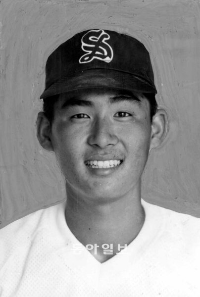 故 조성민의 신일고등학교 시절 모습. 동아일보DB