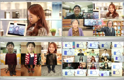 한국방송통신대학교 학생들이 흥겨운 음악에 맞춰 온라인 캠퍼스생활을 시각적으로 표현해 유튜브에서 인기를 끌고 있다.