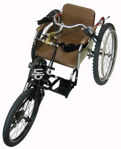 동국대 학생들이 개발한 장애인 레저용 자전거.