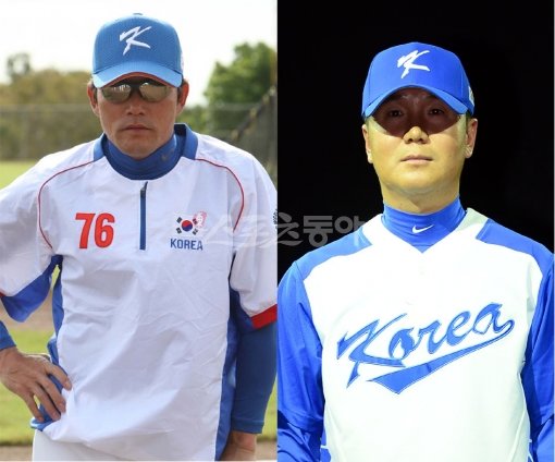 김민호 코치(왼쪽)-유지현 코치. 스포츠동아DB
