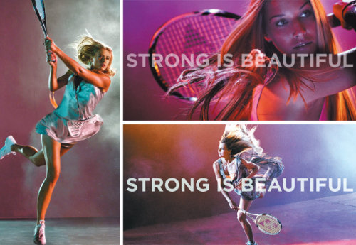 29일 미국 경제전문지 포브스에 따르면 마리야 샤라포바(왼쪽 사진·러시아·세계랭킹 3위)는 지난해 경기장 밖에서 벌어들인 수입까치 합쳐 총 2710만 달러(약 293억 원)를 벌었다. 남자 선수인 로저 페데러, 라파엘 나달에 이어 전체 3위 기록이다. 여자프로테니스(WTA)는 ‘강한 것이 아름다운 것’이라는 캠페인을 통해 스타 만들기를 적극 추진하고 있다. 이 캠페인 포스터에 등장한 페트라 크비토바(오른쪽 위 사진·체코·8위)와 마리야 키릴렌코(오른쪽 아래 사진·러시아·15위). WTA 홈페이지