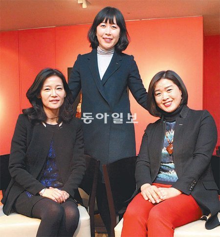 롯데백화점의 3개 영플라자를 모두 여성 점장이 이끌게 됐다. 왼쪽부터 이주영(대구점), 김지윤(본점), 이민숙(청주점) 영플라자 점장. 롯데백화점 제공