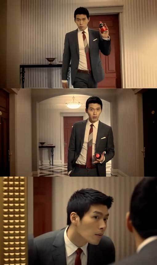 ‘현빈 수트’
배우 현빈이 커피음료CF 속에서 멋진 수트 패션을 연출하고 있다.