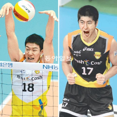 신영석(왼쪽), 박상하(오른쪽)