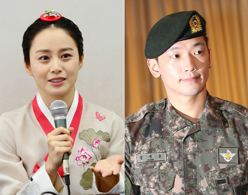 연기자 김태희(왼쪽)가 연인 비의 응원에 힘입어 첫 사극인 SBS ‘장옥정’에 도전할 힘이 생겼다며 애정을 드러냈다. 사진｜SBS·동아닷컴DB