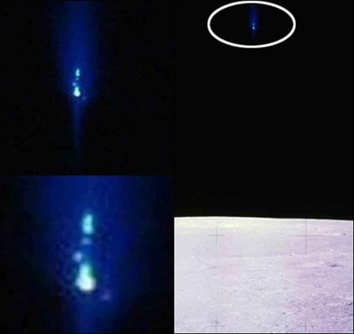 달 착륙 사진 UFO 발견