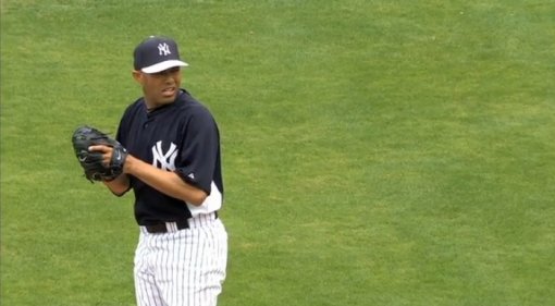 뉴욕 양키스 마리아노 리베라. 사진=마리아노 리베라 등판 시범경기 캡처