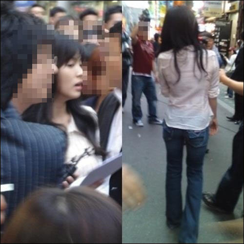 ▲ 송혜교 6년전 실물 사진