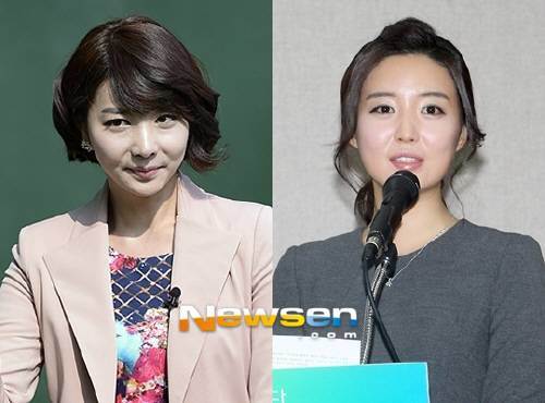 왼쪽부터 양승은, 김소영 아나운서. 뉴스엔