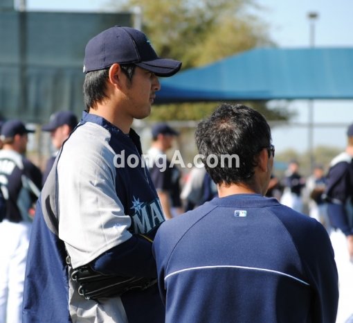 시애틀 매리너스 이와쿠마 히사시. 동아닷컴DB