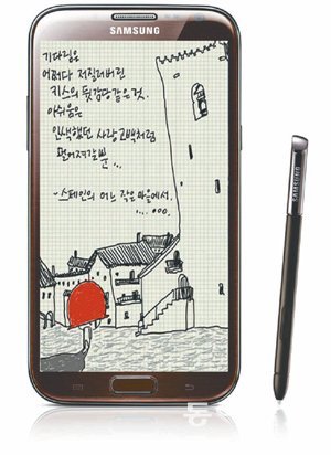 오영욱 소장이 ‘S펜’을 이용해 쓴 바르셀로나 건축 여행 메모와 스케치.