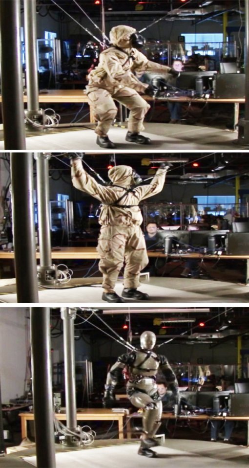 2족 보행 로봇 ‘펫맨(PETMAN)’ / 보스톤 다이내믹스 영상 캡쳐.