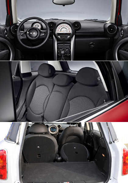 MINI 쿠퍼 SD 컨트리맨 ALL4 내부 인테리어. 사진제공｜MINI