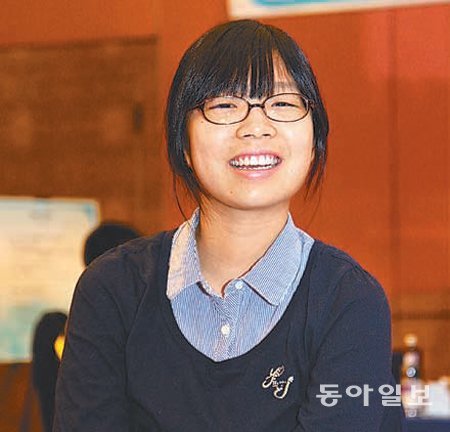 여자 단체전인 황룡사배 우승을 이끈 최정 3단.