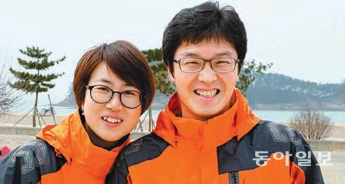 이상훈(오른쪽) 최수진 씨 부부.