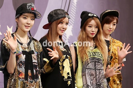 걸그룹 티아라 유닛 티아라엔포. 동아닷컴DB