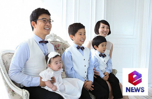 김성주 가족사진