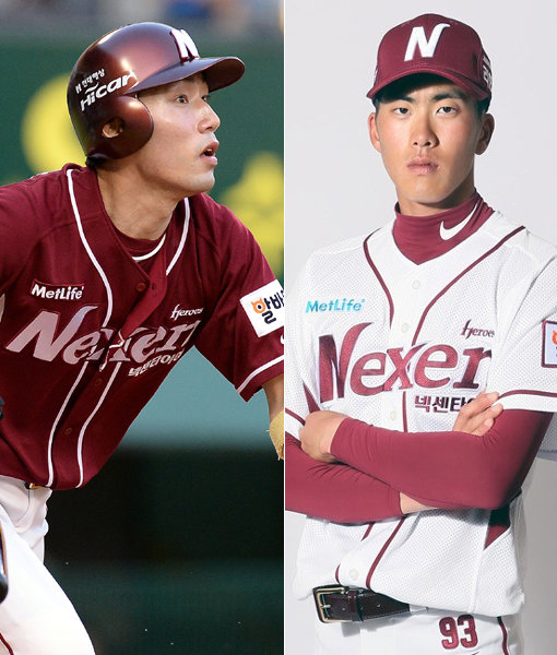 서건창-김정록(오른쪽). 사진｜스포츠동아DB·넥센 히어로즈