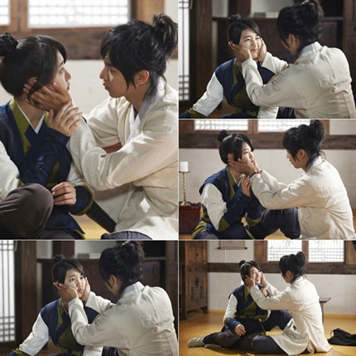 수지 병아리뽀뽀