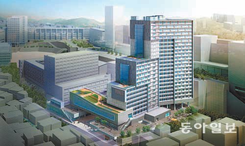 홍익대 서울캠퍼스 제2기숙사 조감도. 보미종합건설 제공