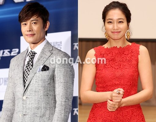 배우 이병헌-이민정(왼쪽부터). 동아닷컴DB