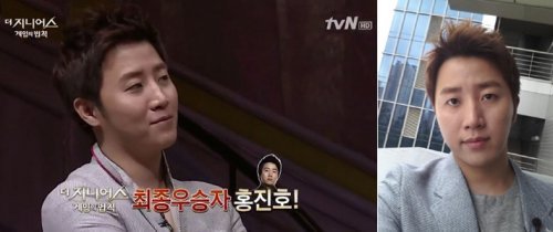 '더 지니어스 우승자' 홍진호 사진=tvN 방송화면 캡쳐(왼), 홍진호 트위터(오)