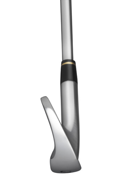 아이언 로프트 수치는 공의 발사각도와 스핀양에 영향을 준다. 로프트가 클수록 공을 더 멀리 보낼 수 있다. 사진은 혼마골프의 아이언 로프트. 사진제공｜혼마골프