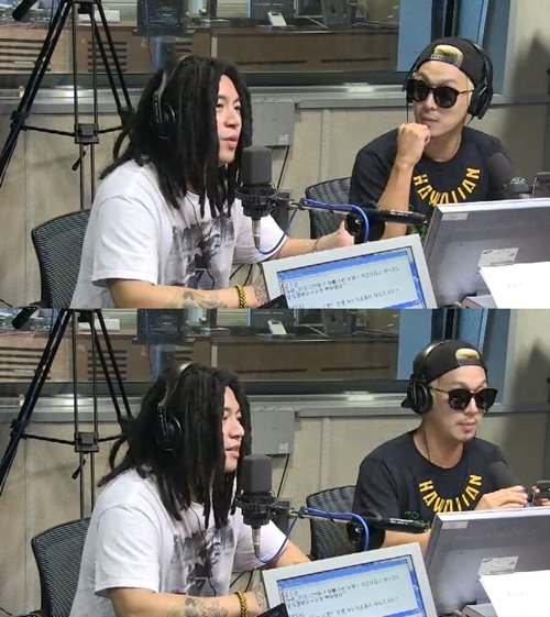 SBS 파워FM '김창렬의 올드스쿨' 보이는 라디오 화면 촬영