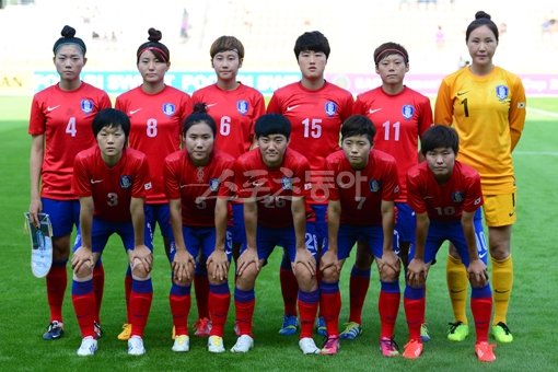 동아시안컵 한국여자축구 대표팀. 스포츠동아DB