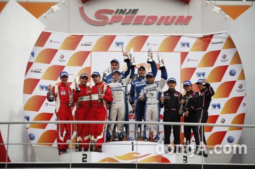 강원도 인제스피디움에서 3~4일 열린 세계적인 내구 레이스 ‘르망 24’의 아시아 지역 예선 격인 ‘아시안 르망 시리즈(Asian Le Mans Series)’의 첫 개막전에서 KCMG가 우승을 차지했다. 인제스피디움 제공