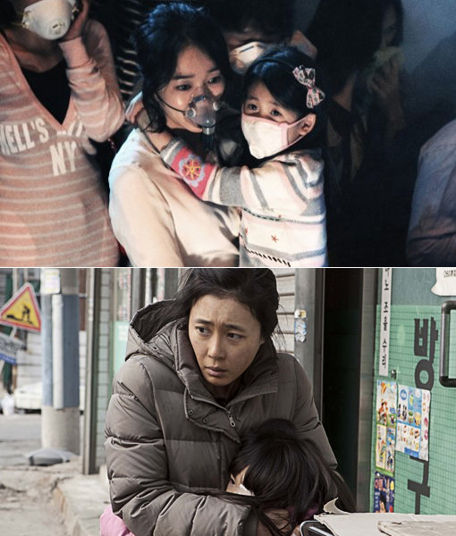 배우 수애-문정희(아래). 사진제공｜아이러브시네마·드림캡쳐