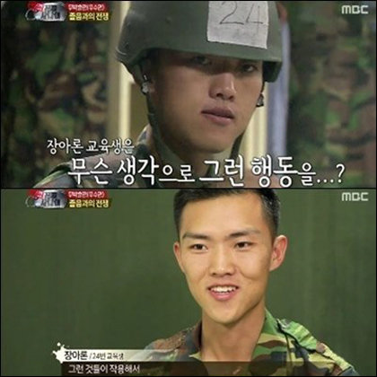 MBC ‘일밤-진짜 사나이’에서는 스타 병사들 못지않게 일반 병사들도 인기를 누리고 있다. 사진제공｜MBC
