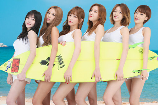 그룹 티아라. 사진제공｜코어콘텐츠미디어