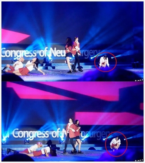 (사진=에프엑스 공연 동영상 캡처)