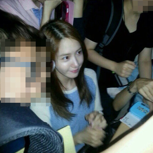 윤아 강의실 포착