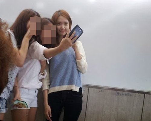 윤아 강의실 포착