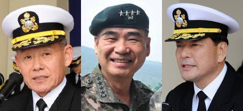 최윤희, 권오성, 황기철 (왼쪽부터 순서대로)