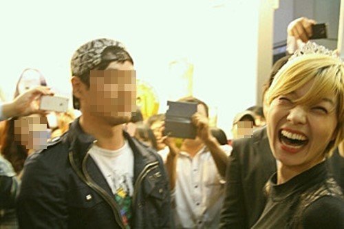 사진제공=안영미 기습키스/미투데이