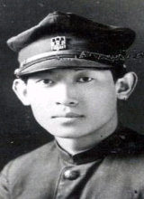 경성제대 졸업 무렵의 이효석.