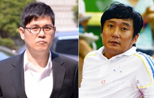개그맨 김용만-이수근(오른쪽). 동아닷컴DB·스포츠동아DB