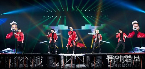 5인조 보이그룹 빅뱅은 19일부터 3일간 열리는 일본 도쿄돔 공연에서 16만5000여 명의 팬과 만날 예정이다. YG엔터테인먼트 제공