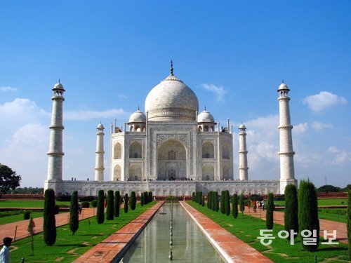 인도의 타지마할. 참좋은여행 제공