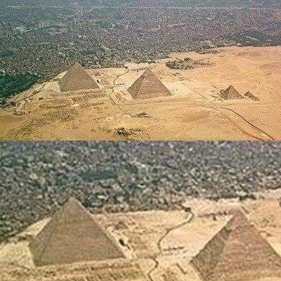 피라미드의 진실 사진. 온라인 커뮤니티