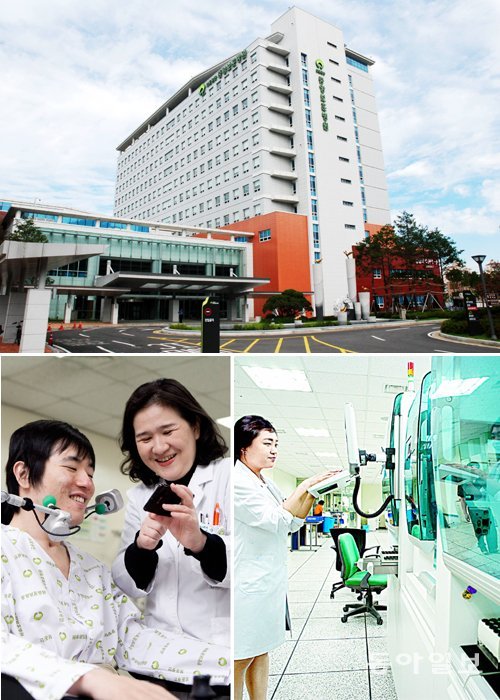 중앙보훈병원이 대규모 병상과 첨단 의료시설을 갖춰 새롭게 탈바꿈했다. 환자들의 재활을 위한 재활센터(왼쪽)와 연구소(오른쪽)도 원내에 갖췄다. 중앙보훈병원 제공