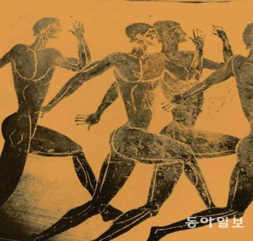 고대 그리스의 도자기에 새겨진 올림피안들. 동아일보DB