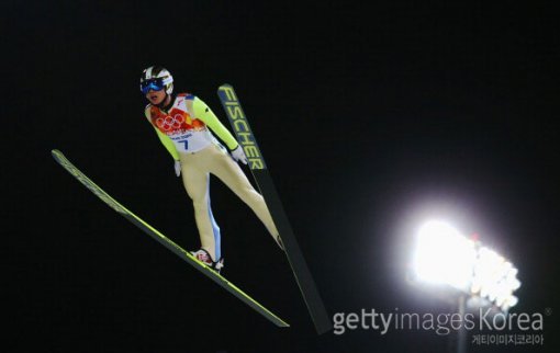 한국 스키점프 국가대표 김현기(33)선수. GettyImages/멀티비츠