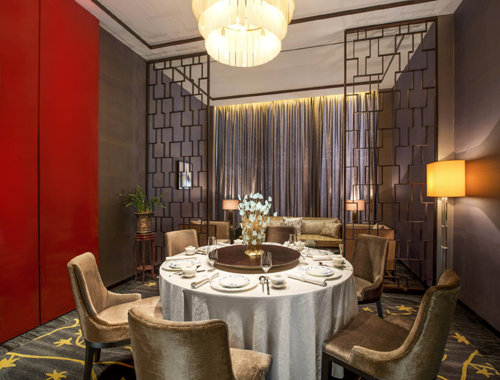 럭셔리 컬렉션 상하이 호텔의 식당 모습. 파르나스호텔 제공