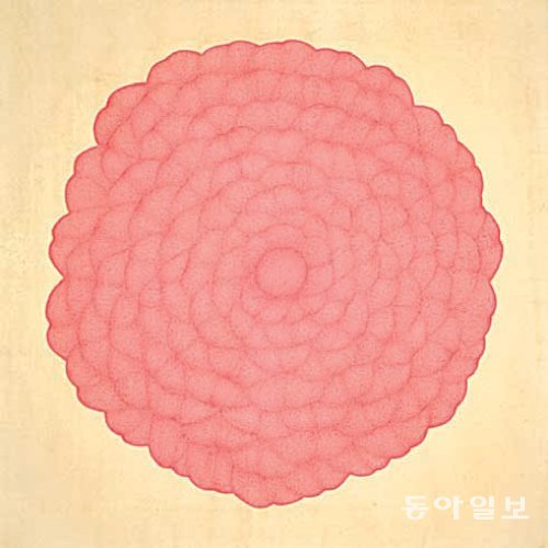 김홍주 작가의 ‘무제’(2000년). 가로세로 180×177.5㎝ K옥션 제공