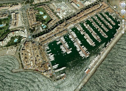 구글 어스로 본 바누스 항구. 구글어스 캡쳐